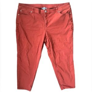 Cj banks orange skinny jeans Size: 20W